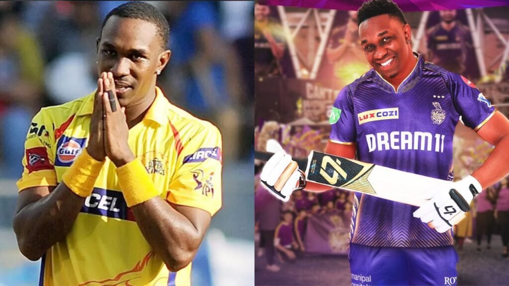 KKR new mentor Dwayne Bravo