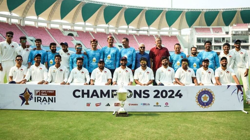 Mumbai won the Irani Cup after 27 years