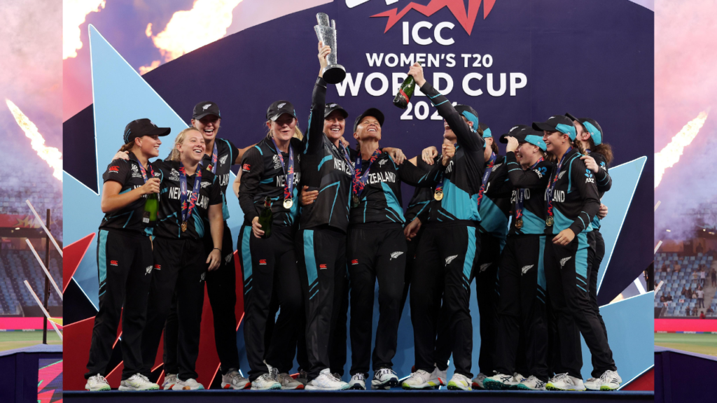 New Zealand New Champions 2024 Women's T20 WC