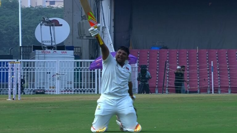 Irani Cup 2024: Sarfaraz Khan's historic double century