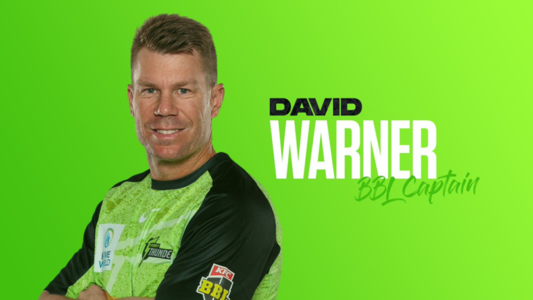 David Warner's Big Comeback with BBL Captain